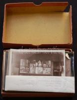 cca 1890-1920 kb 50 db klf fotó, benne katonai is / 50 mixed vintage photos