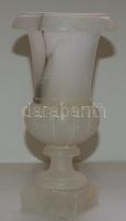 Alabástrom váza / Alabaster vase 19cm