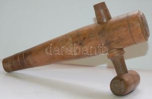Régi fa hordócsap hibátlan állapotban / Vintage wooden barrel tap 20cm
