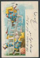 1899 Clowns litho s: Roick