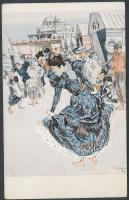 Jugend postcard s: Reznicek