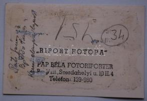 Parti János olimpiai kenubajnok dedikált fotója 10x15cm