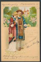 Margarete from Faust 4. Emb. litho