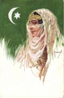 Turkish women, folklore s: Muderna