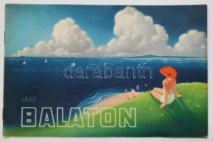 Lake Balaton Hungary Utazási prospektus színes borítóval - Balatoni fürdőhelyekről, kikötőkről, tele...