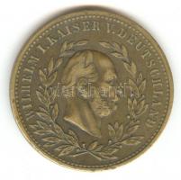 Német Államok 1887. "I. Vilmos Császár" Br emlékérem (28mm) T:2
German States 1887. "...