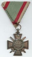 1942. A Tűzkereszt I. fokozata szalaggal T:2-  Hungary 1942. Hungarian Fire Cross 1st class C:VF