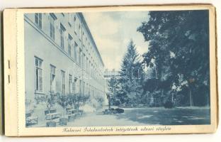 Kalocsa - képeslapfüzet, 10 db képeslap a kalocsai iskolanővérek intézetéről