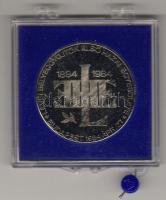 1984. "LEHE" emlékérem eredeti plasztiktokban T:PP