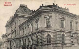 Szatmár, Törvényszék / courthouse (gluemark) (fa)