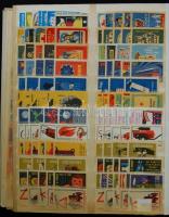 2.786db külföldi gyufacímke 13db nagyméretű berakólapon borítóval