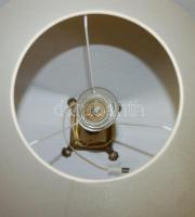 Réz art deco asztali lámpa réz állvánnyal alabástrom díszítéssel /
Art deco brass table lamp 60cm