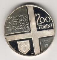 1977. "Mányoki Ádám" 200Ft ezüst T:PP!! Csak 5000db!