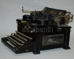 cca 1910 Royal Standard írógép magyar billentyűzettel, jó állapotban