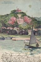 1898 Blankenese face of the mountain, artist signed (EB)