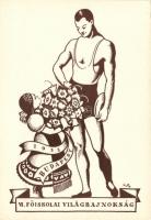 4db megíratlan régi kiállítás reklám képeslap (benne pl. méhész kiállítás)