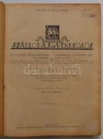 1929 Magyar Szállodás és Vendéglős Ballai Károly szerkesztésében. Komplett évfolyam. Kissé kopott fé...