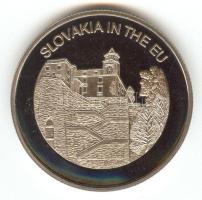 Máltai Lovagrend 2004. 100L "Szlovákia az EU-ban" T:PP Sovereign Order of Malta 2004. 100 Liras "Slovakia in the EU" C:PP