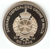 Máltai Lovagrend 2004. 100L "Szlovákia az EU-ban" T:PP
Sovereign Order of Malta 2004. 100 ...
