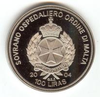 Máltai Lovagrend 2004. 100L "Magyarország az EU-ban" T:PP
Sovereign Order of Malta 2004. 1...