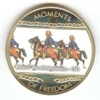 Libéria 2004. 10$ "Szabadság pillanatai-Rákóczi szabadságharc 1703." multicolor T:PP Liberia 2004. 10 Dollars "Moments of Freedom-Rakoczi's War of Independence 1703." multicolor C:PP