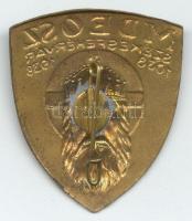 1938. Magyar Dalos Egyesületek Országos Szövetsége (MDEOSZ) Székesfehérvár réz jelvény T:2