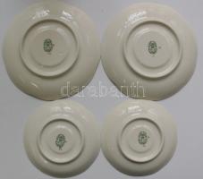 2-2db kézzel festett sorszámozott virágokkal díszített Zsolnay porcelán teás- és kávéscsésze hozzáta...