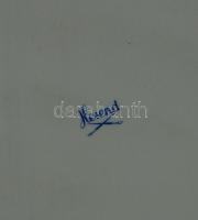 Kézzel festett apró virágokkal díszített jelzett Herendi porcelán 4db süteményes tányér és egy tál h...