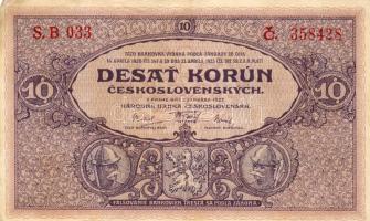Csehszlovákia 1927. 10K T:II/III