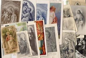 35 klf szentkép, benne lithok, néhány fotó