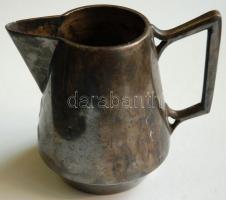 Jelzett alpakka kiöntő /  Nickel silver jug 9cm