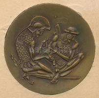 Kiss Nagy András (1930-) DN "Fodor József" Br emlékérem (60mm) T:1 ÁPV plasztiktokban