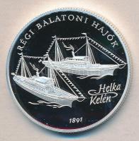 1997. 2000Ft Ag "Régi balatoni hajók I-Helka&Kelén" T:PP