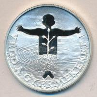 1989. 500Ft Ag "Védd a gyermekeket" T:PP