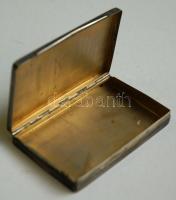 SGZ jelzéssel ellátott ezüst (Ag) cigaretta tartó 48,2gr