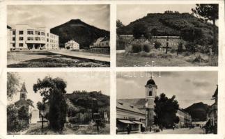 Huszt with cemetery and the shop of F. L. Popper