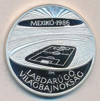 1986. 500Ft Ag "Mexikói Labdarúgó VB-stadion" T:PP Tanúsítvánnyal!