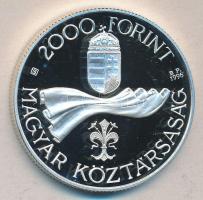 1996. 2000Ft Ag "ötvenéves a Forint" T:PP