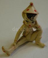 cca 1930 Kézzel festett bakelit kobold figura 10cm