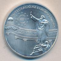 1999. 3000Ft Ag "Integráció az EU-ba - EURO III" T:BU Csak 3000db!