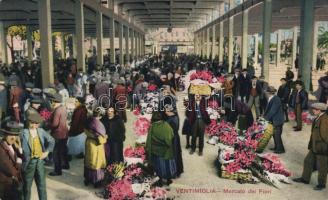 Ventimiglia flower market