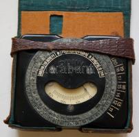 cca 1910 Bilux márkájú fénymérő, javításra szorul /
Light meter needs repair
