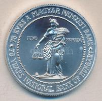 1999. "75 éves a Magyar Nemzeti Bank" 75Ft Ag T:BU Csak 3000db!
