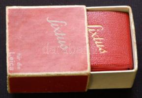 Sixtus márkájú fénymérő Leica fényképezőgépekhez tokkal, saját dobozában, tisztításra szorul /
Light...