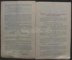 1937 Igazságot a magyar kőművesmesternek - a kőművesmesteri kar trianoni sorsa. 16p. ábrákkal