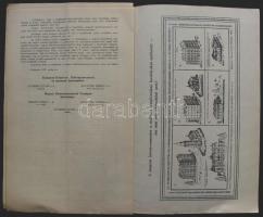 1937 Igazságot a magyar kőművesmesternek - a kőművesmesteri kar trianoni sorsa. 16p. ábrákkal