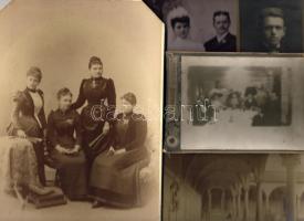 28 db klf vegyes régi fotó az 1870-es évektől 1925-ig benne topográfia, katonai