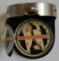 Patent Bézard típusú katonai tájoló, sorszámozva, Deutsches Reichpatent jelzéssel /
German military ...