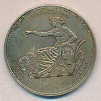 Svájc 2000. "150 éves a Svájci Frank" fém emlékérem (40mm) T:2
Switzerland 2000. "150...