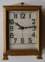 cca 1920 Zenith márkájú svájci utazóóra saját dobozában, működőképes, de javításra szorul/
Swiss tra...